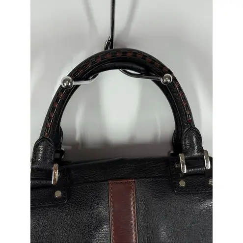 Botkier Women’s purse large black brown silver