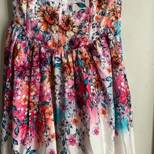 Agua Bendita Revolve Blooming Dress in Doux Floral