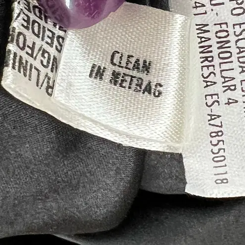 Escada Pencil Skirt US 4 Black Gold Linen Silk Blend Brocade Abstract Glamour