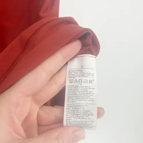 Old Navy  Womens Active Powersoft Go Dry Athletic Dress Size M Cherry Birch Rust