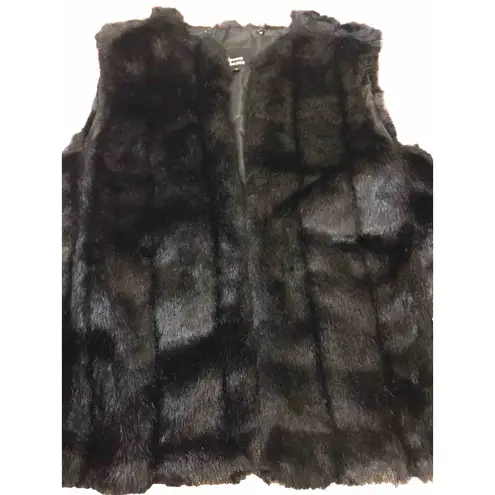 Dennis Basso Women’s Vest Black Color Size S