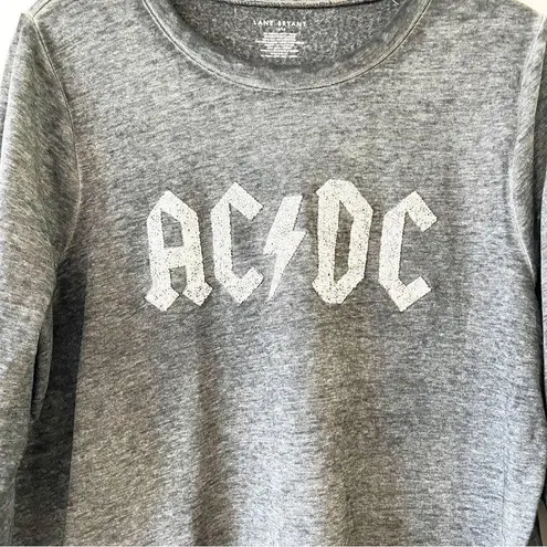 Lane Bryant  Gray ACDC Band Graphic Sweatshirt Tunic