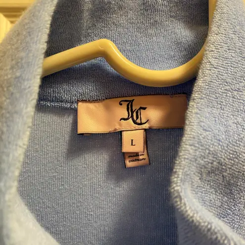 Juicy Couture Velour Zip Up Jacket