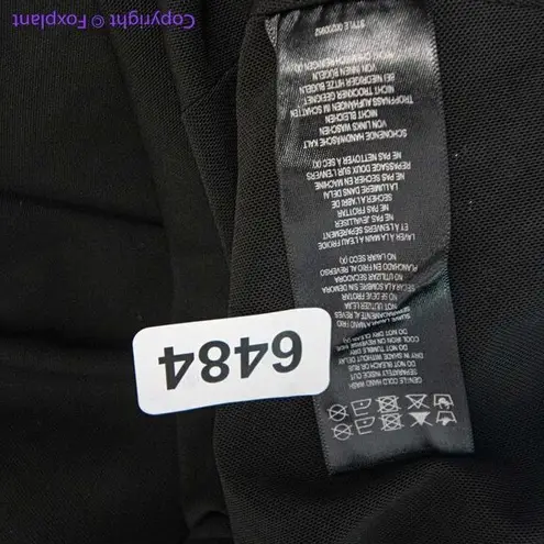 City Chic NEW Luxe Maxi estravaganza tinkerbell black shimmering dress slit, L