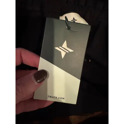 Tuckernuck Shirt Women XS Black Feather Miranda Off The Shoulder Blouse NWT