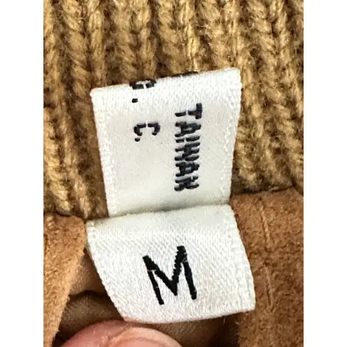 Vintage 80s Suede Leather Bomber Jacket Brown Unisex Mens M / Womens L Classic R Size L