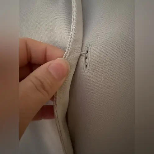 JOHN MEYER OF NORWICH Beige Long Coat & 2 Big Pockets Reverse Hiden Buttons.Sz L Size L