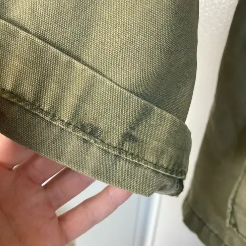 Nordstrom BP army Green Oversized Utility Jacket