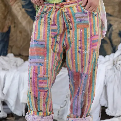 Magnolia Pearl Striped Miner Pants