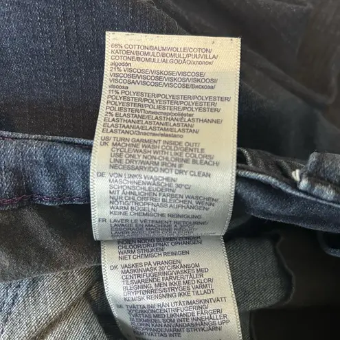 NYDJ Skinny Jeans Womens 10 Lift Tuck Technology Blue Medium Wash Stretch