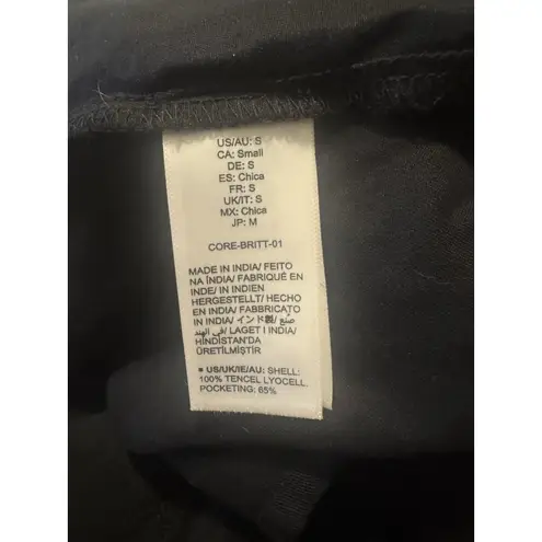 The Drop Dress Sz Small Maxi Tiered Tank Boho Cottage Cottagecore Witchy Gothic Black