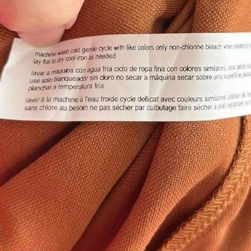 Eloquii NWT Rust Brown Wide Leg Jumpsuit Women’s Size 14/16 Dressy Evening