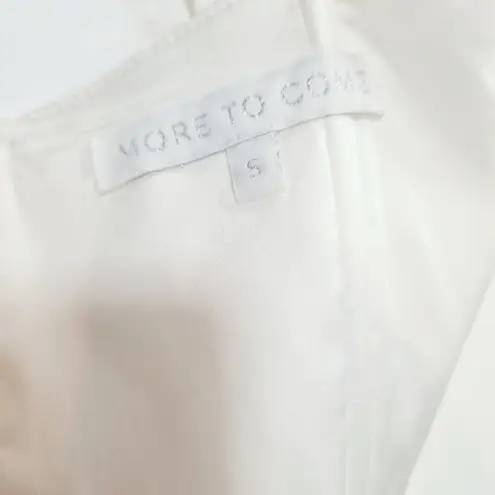 MORE TO COME Bella Off Shoulder Dress in White Small