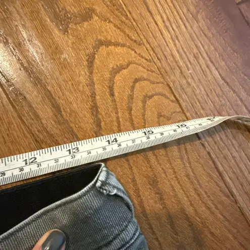 Democracy “ab” technology green high rise straight fit jeans 6