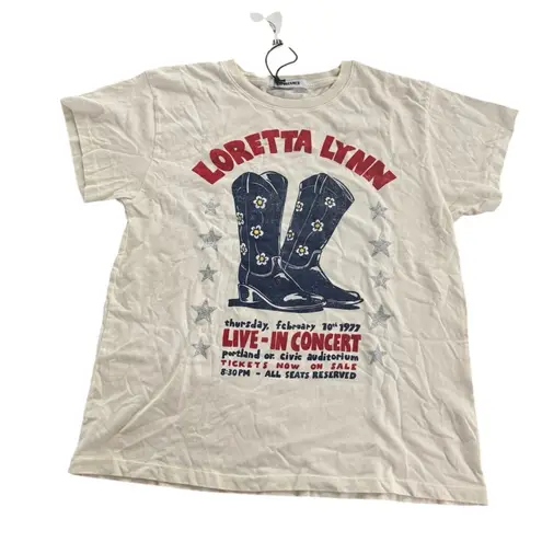 Daydreamer Loretta Lynn In Concert Tour Tee, Size M, New with Tag MSRP $85
