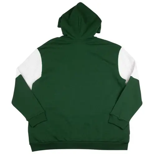 NHL Minnesota Wild Women's Fleece Hooded Sweatshirt in Dark Green, Large Green