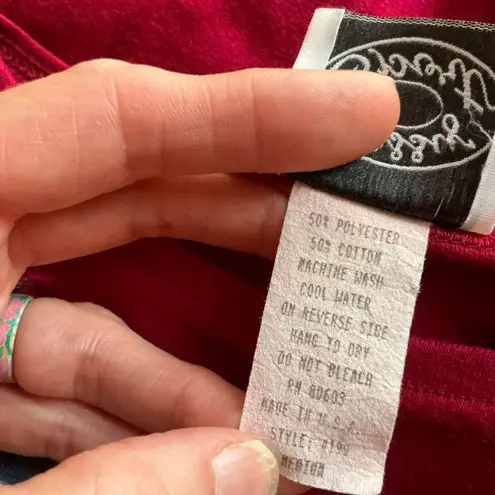 Vintage 90s unique southwest oversized top Red Size M