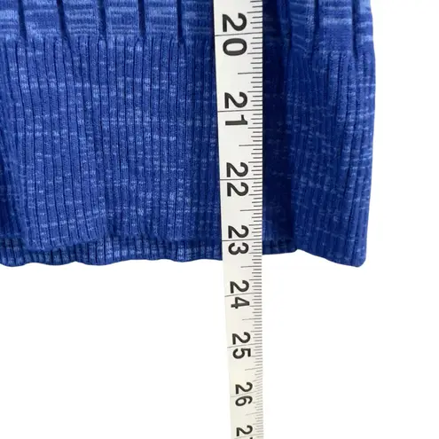 525 America Y2K Sweater Womens S Red Blue White Stripe Sun Waves Ribbed Artsy