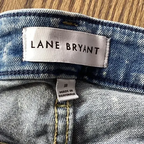 Lane Bryant  Acid Wash Plus Size Jeans Size 18