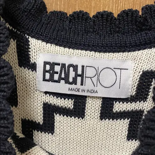 Beach Riot NWOT James dress bodycon resortwear Aztec print S