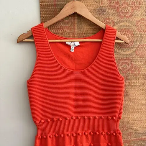 Milly Bahia Jacquard Sleeveless Knit Retro Floral Dress