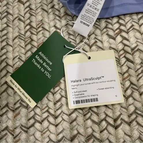 Halara NWT Purple UltraSculpt Double Strap Twisted Backless Yoga Tank Top