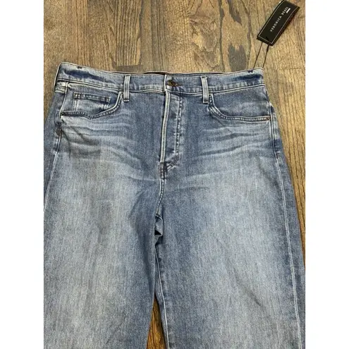 Veronica Beard Blake Classic Straight High Rise Jeans In Amethyst Size 32