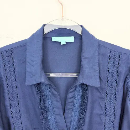 Melissa Odabash Scarlett Collared Button