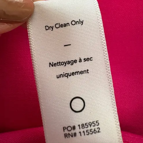 Likely Laurens Strapless Cocktail Dress Magenta Pink Orchid size 6 Small $178