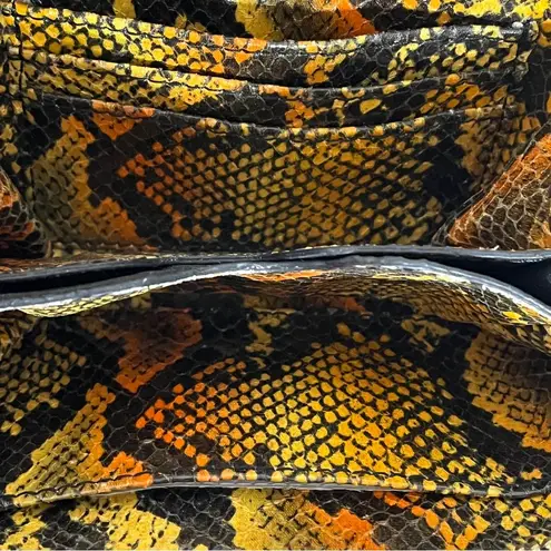 Big Buddha Snakeskin Wristlet Wallet