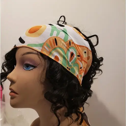 Stylish Multicolor Scarf White