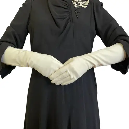 NWOT Vintage White Cotton Forearm 3/4