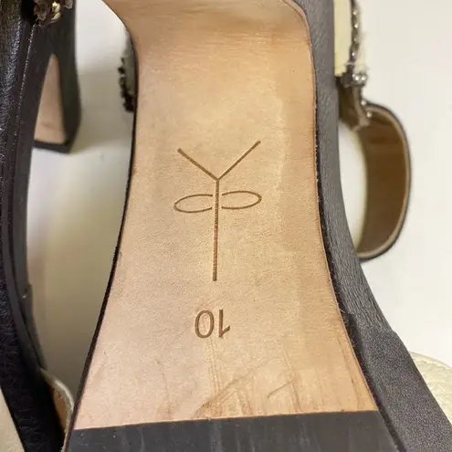 YKnotbranded Western Honky Tonk Wear Genuine Leather Heels A10 Black Size 10