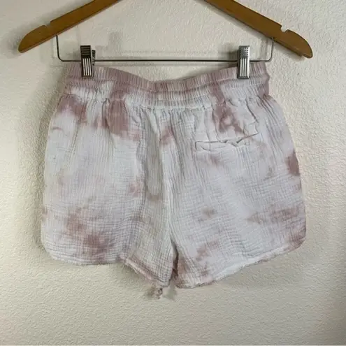 Faherty  Dream Cotton Gauze Shorts Ventura Tie Dye Size Small