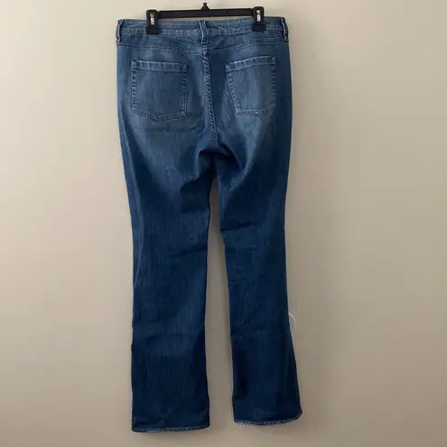 New York And Company Curvy Low Rise Bootcut Jeans Size 10 Tall