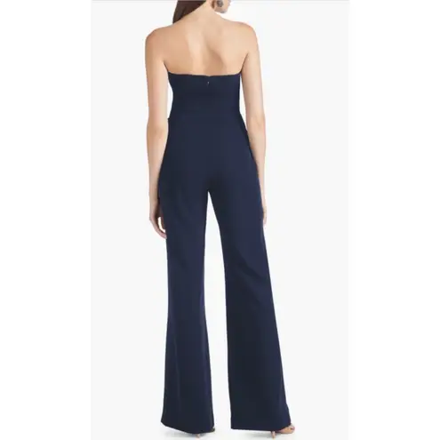 Sachin + Babi Whitley Bow Strapless Jumpsuit, Navy, size 14