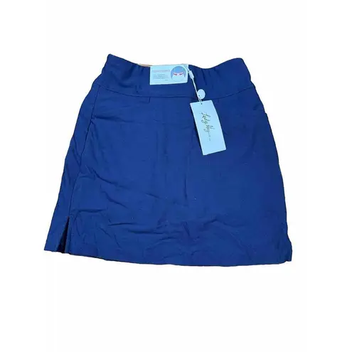 Lady Hagen  Women's Perforated‎ Golf Skort 16 Inch Navy Blue Sz. XS NWT