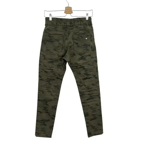 Bevy Flog Shely Olive Camo Jogger Pants Camouflage Print Green Size 25