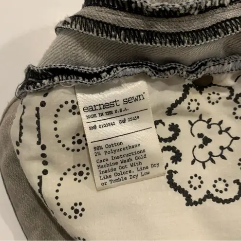 Earnest Sewn Light Gray Lizzie Slim Denim Pencil Skirt Size 29 Size M