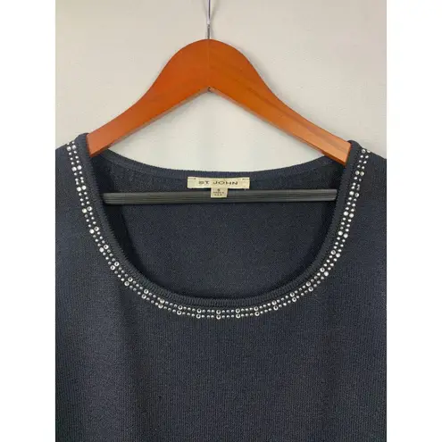 St. John Women’s Navy Blue Cardigan Set Size S