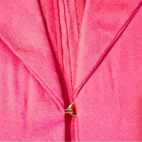 🩷House of Harlow 1960 Cropped Double Breasted Blazer / Hot Pink, Size Small Pink