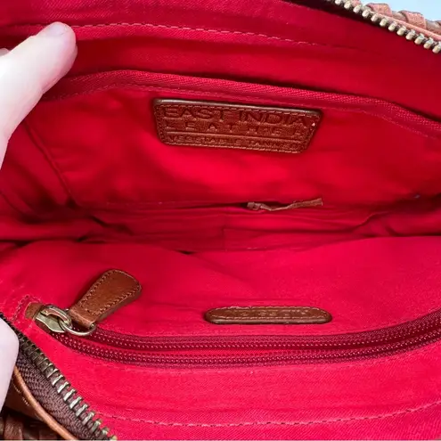 Hidesign Mimosa 03 Sling Bag East India Brown Goat Leather Crossbody Satchel Bag