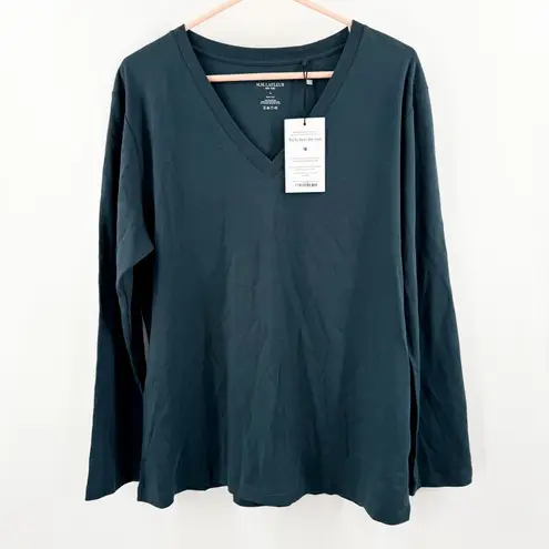 MM.LaFleur M.M.Lafleur Asher 1.0 T-Shirt Size Large Deep Sea NWT 100% Pima Cotton Peru