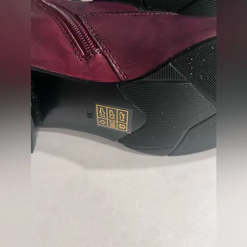 Spring Step Xiomara Bordeaux Boots Size 36 5.5-6 NIB