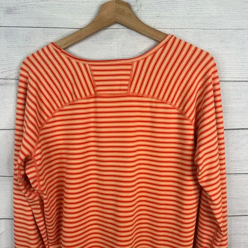 Mountain Hardwear  Womens XL Butterlicious Stripe Crew Neck Sweatshirt 1700421