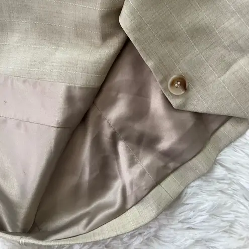 Herring Stones Tan Vest with Button Closure Size Large