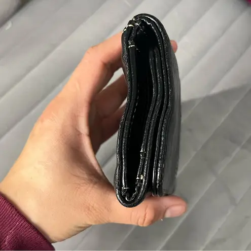 “M” Y2K wallet Black