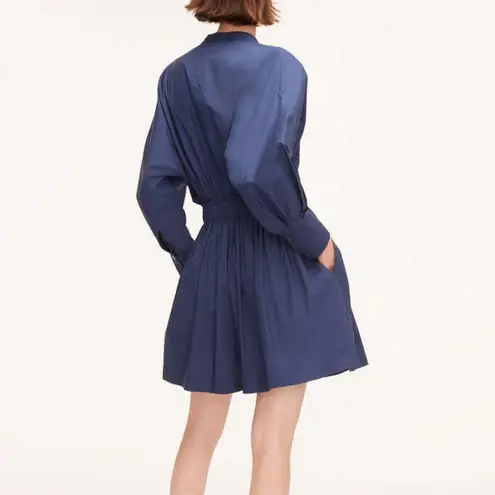 Rebecca Taylor  Poplin Long Sleeve Romper NWT in Royal Blue - Size M - MSRP $325