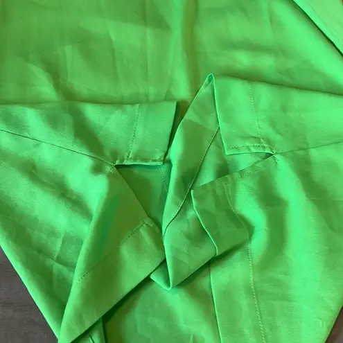 JCrew Factory Short Sleeve Blouse Green Size XS