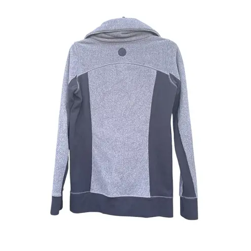 Lululemon  Post Chaturanga Pullover Black Ambient Grey Size 4